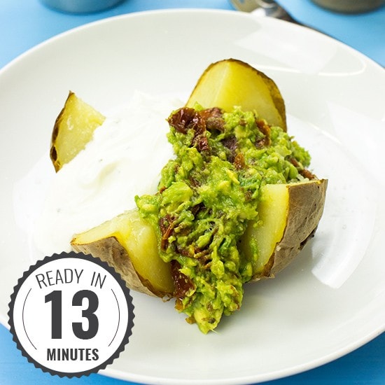 avocado and sweet chilli sauce baked potato recipe - Article 1